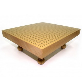 6 BROTHERS BADUK Agathis 1.5 圓形圍棋盤 標準規格, 混合顏色, 1個