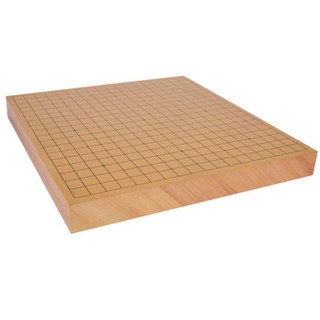 6 BROTHERS BADUK Agathis 2號 平板圍棋象棋盤 標準規格, 混合顏色, 1個