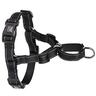 ZEZEPET 寵物胸背帶 黑色, 1個