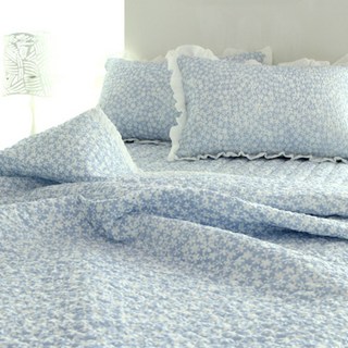 눈꽃송이 리플 여름이불, 블루
