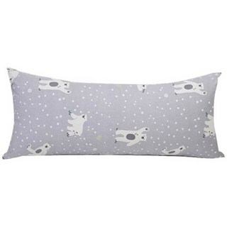 ECONY HOUSE 純棉北極熊靠墊套