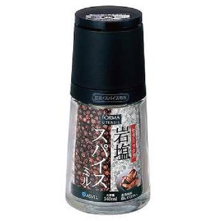 ASVEL 鹽與胡椒研磨罐 2120 黑色, 140ml, 1個