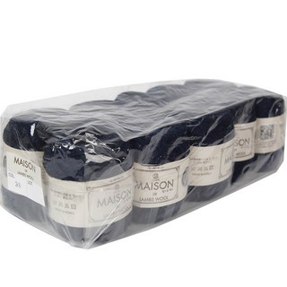 YEONIL 羊毛針織線 10入, 38號 Jean Denim, 10捆