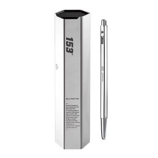 모나미 153골드 유성 볼펜 0.7mm, 화이트골드, 1개