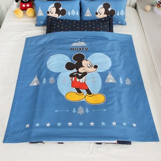 BEAUTE HOUSE 迪士尼夏季可拆式床單, 米奇款 藍色