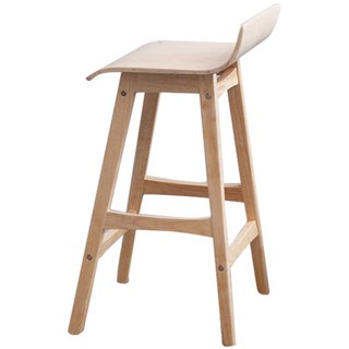 BESTLIVING Melonbar 木質高腳椅, 自然色