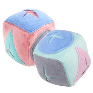 더플래 노즈워크 강아지 플레잉 볼, 핑크 + 민트, 2개