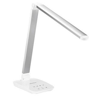 클래파 고급 LED 스탠드 BFB-LS007W, 메탈실버화이트