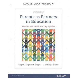 家長作為教育合作夥伴 + Pearson Etext 存取代碼 + 視訊分析工具存取代碼, 皮爾森學院分部