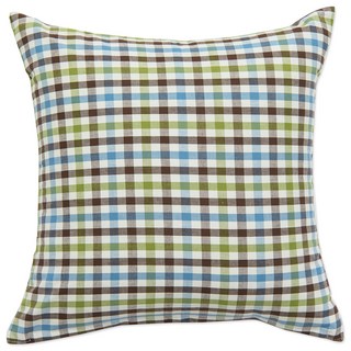 ECONY HOUSE 格紋印花棉質靠枕, 9