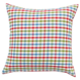 ECONY HOUSE 格紋印花棉質靠枕, 8