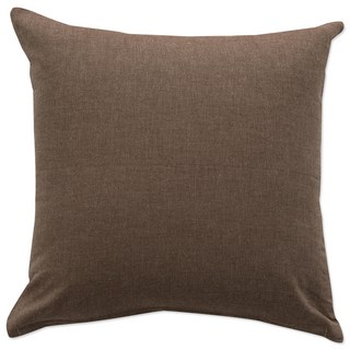 ECONY HOUSE 編織素色靠枕, 棕色的