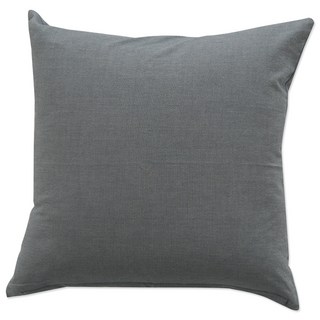 ECONY HOUSE 編織素色靠枕, 灰色的