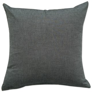 ECONY HOUSE 編織素色靠枕, 木炭