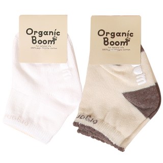 Organic Boom 棉質短襪 2入