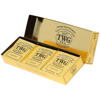TWG TEA Black Chai印度香料風味紅茶茶包, 2.5g, 15包, 1盒