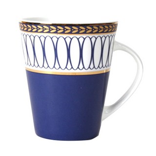 BELUZ CASA 花紋印花馬克杯 320ml, 混色, 1個