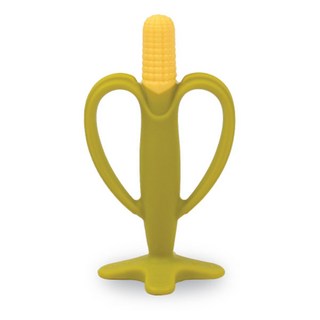 퍼펙션 과일야채 치발기, 치발기+케이스, 옥수수(옐로우 + 그린), 1세트