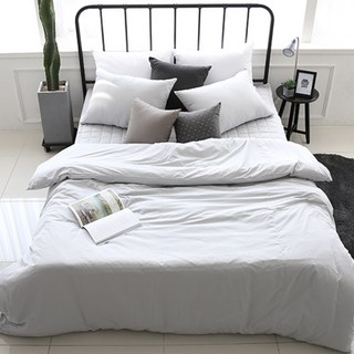 아임리빙 알러지 케어 이불커버, 라이트그레이