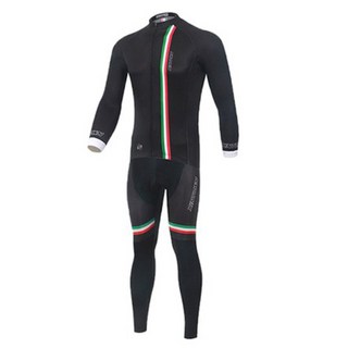 XINTOWN 義大利系列自行車長袖車衣車褲組 XLJS001