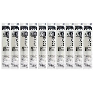 ZEBRA 斑馬牌 Surari EK 替換筆芯 0.7mm, 黑色, 10個