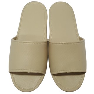 韓國 ShinWoo 實業 EVA經典室內拖鞋, 象牙色, 1雙