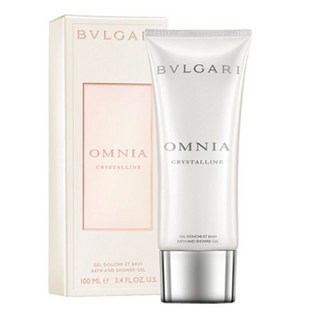 불가리 옴니아 크리스탈린 바스 & 샤워젤, 100ml, 1개
