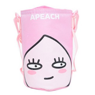 LILFANT KAKAO FRIENDS 角色印花水壺袋, Apeach, 1個