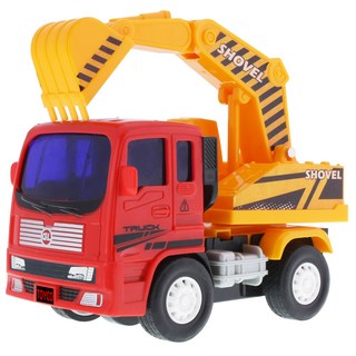 토이코 미니 중장비 포크레인 완구, 혼합 색상, 1개