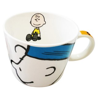 PEANUTS 史努比 臉型馬克杯, 查理布朗, 1個