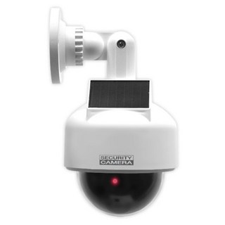 DaGam Company 太陽能防水高速球型戶外攝影機 仿真CCTV 白色, 單一商品