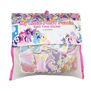 My Little Pony 彩虹小馬 拼圖戲水貼紙 26件組, 混合顏色, 1個