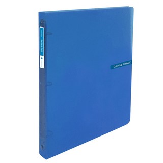 에코청운 투명 칼라칩 미니 O링 바인더 3공 A4, 파랑, 1개