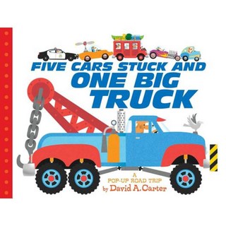 Five Cars Stuck and One Big Truck: A Pop-Up Road Trip Board Books, Little Simon