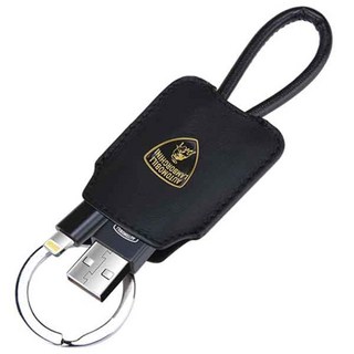 Lamborghini 藍寶堅尼 充電線收納鑰匙圈 8PIN LB-CB01AL, 1個