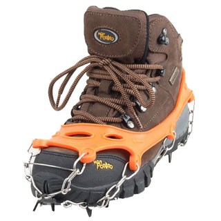 CANBERRA 頂級通用型鏈條冰爪, 橘色