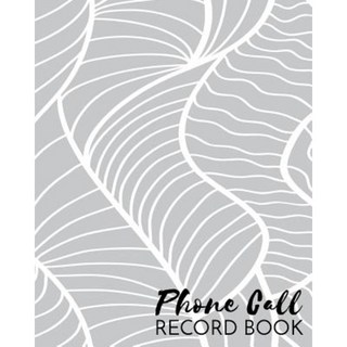 電話通話記錄簿：電話留言追蹤器（語音郵件備忘錄）（V1）平裝本, Createspace獨立發布平台