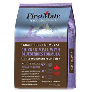 퍼스트메이트 캣 그레인프리 치킨과 블루베리, 1개, 1.8kg