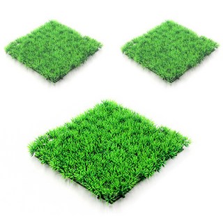 積木超市 水族館魚缸人造草皮水草 C型, 3個