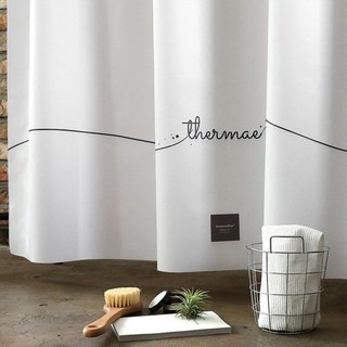 OneSevenNine 布料浴簾, 現代精品浴場, 1個