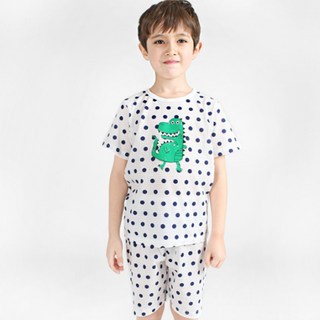 Dong mulone 男款恐龍圖案短袖T恤+5分褲