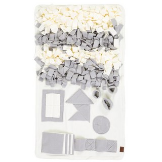 딩동펫 애견용 노즈워크 마약담요 대형, 크림, 1개