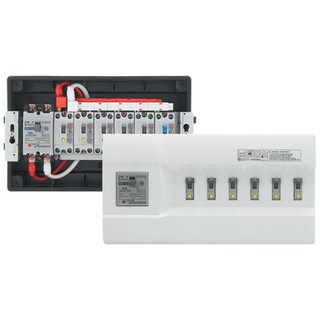 SANGDO 6切嵌入式斷路器電箱開關組 50AF, 1套