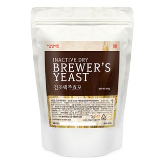 乾啤酒酵母粉, 500克, 1個