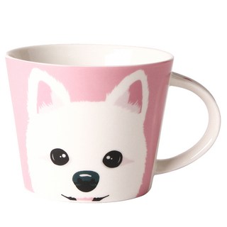 BELUZ CASA 小狗印花馬克杯, 博美犬, 1個