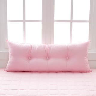 I'm Living Vivid 鈕扣床頭靠墊, 嬰兒粉