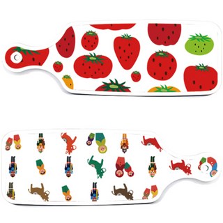 ROEM DESIGN 俄羅斯娃娃上菜砧板組, 俄羅斯娃娃, 草莓形狀, 1套