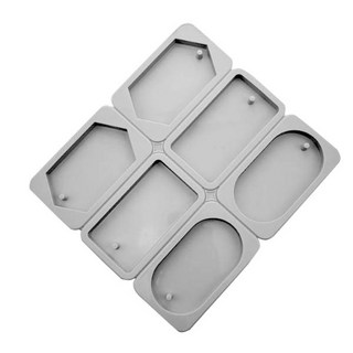 케이지 3타입 S 타블렛 6구 실리콘몰드, 1개, 랜덤 발송