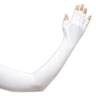 인콘트로 반장갑 냉감 쿨토시, 화이트, 1개
