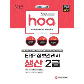 ERP資訊管理師生產2級HOA(2017), 單品